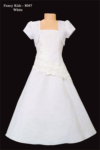 ivory dress and jacket