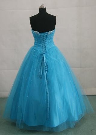 Blue Cinderella prom dresses