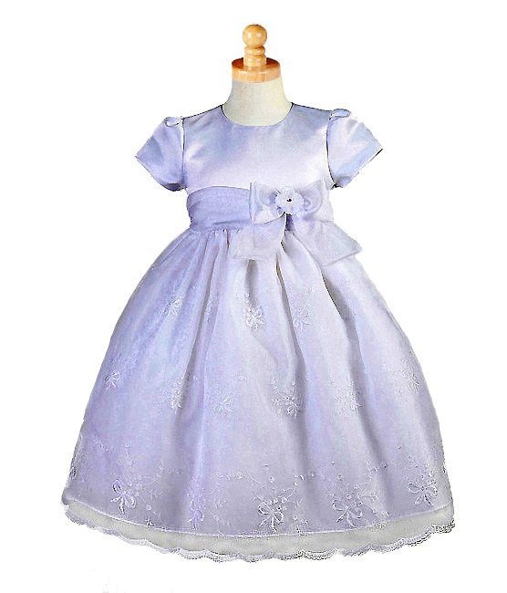 white communion dress