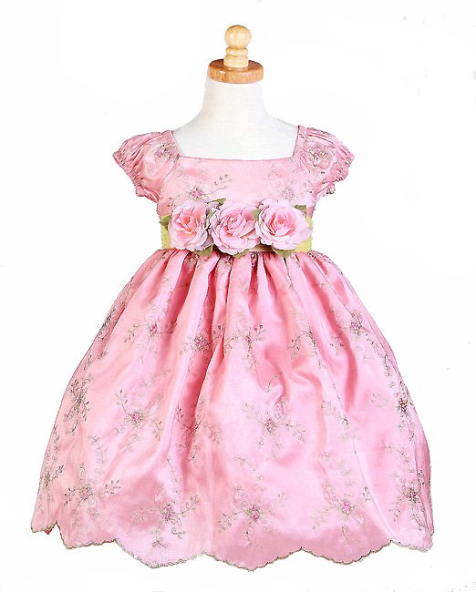 pink infant dress