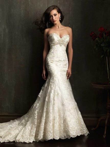 brides crystal wedding dress photo	