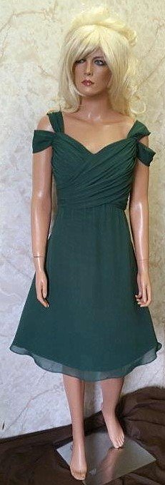 forest green bridesmaid dresses