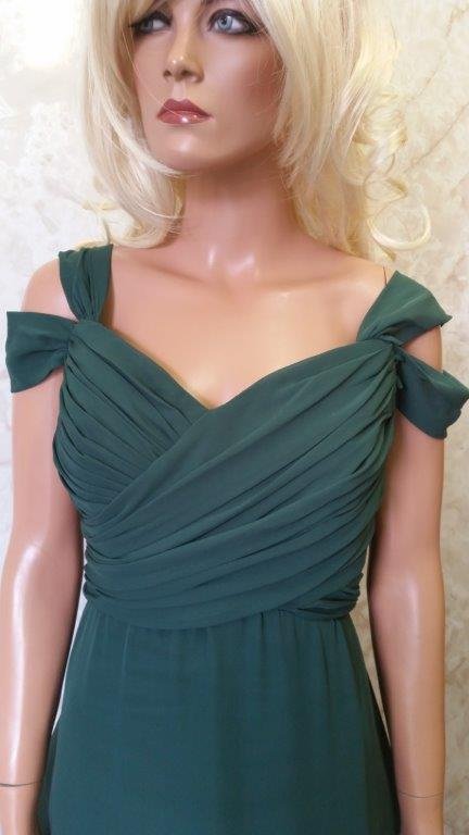 forest green bridesmaid dresses