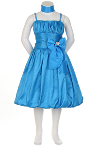 turquoise flower girl dresses $40