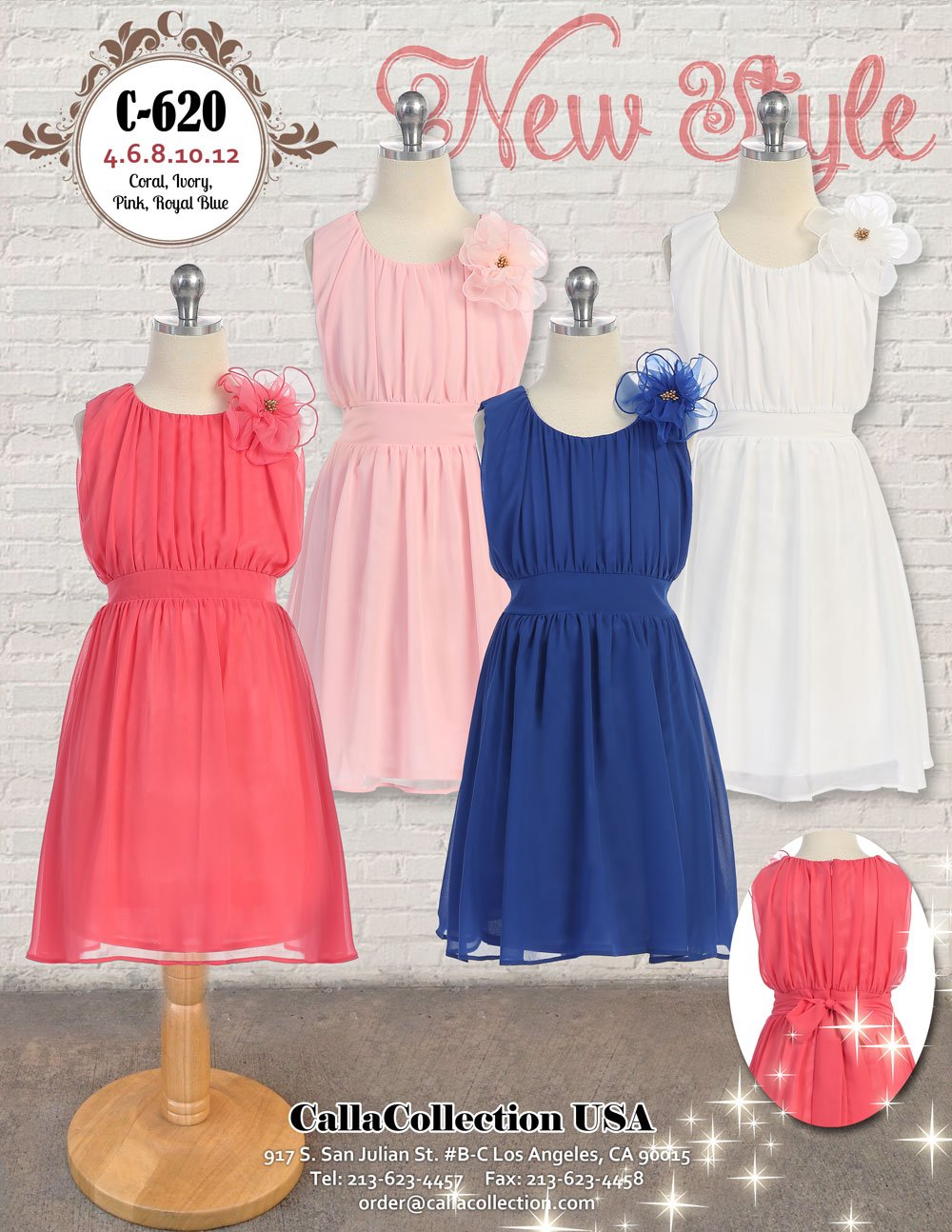 girls chiffon dresses