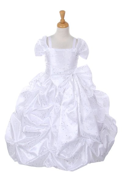 white girls pageant dresses