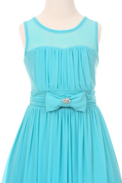girls turquoise dress