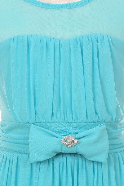 girls turquoise dress
