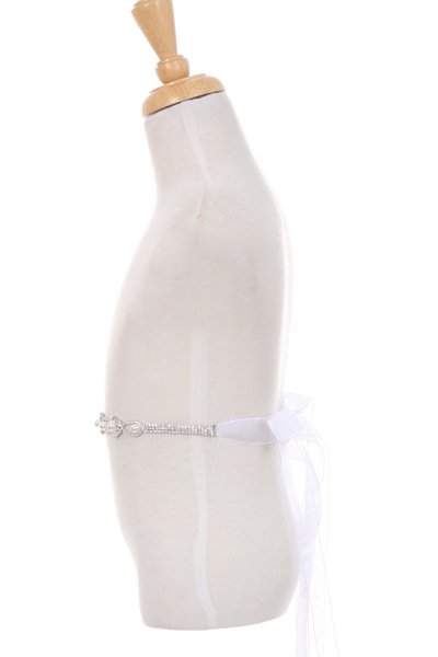 Girls pearl sash