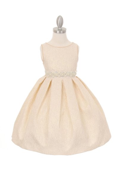 cream little girls dresses 