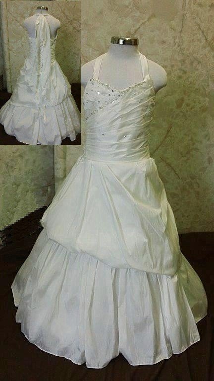 Halter flower girl dresses