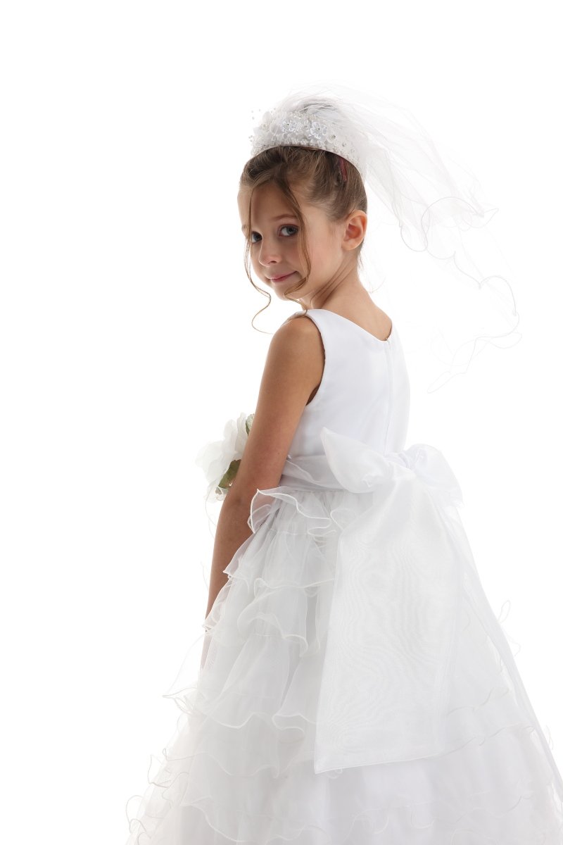 organza girls dress