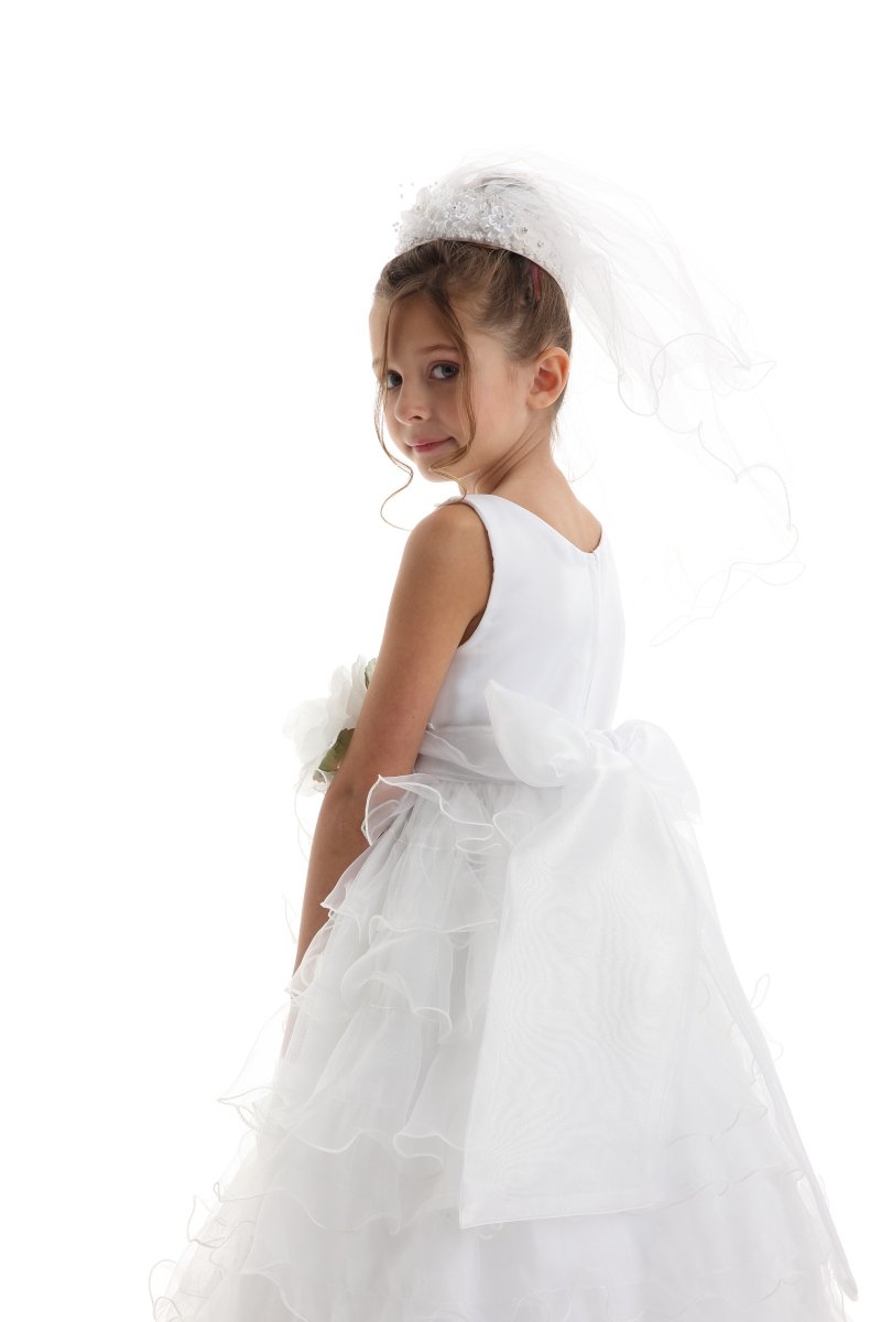 organza girls dress