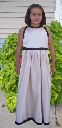 brown flower girl dresses