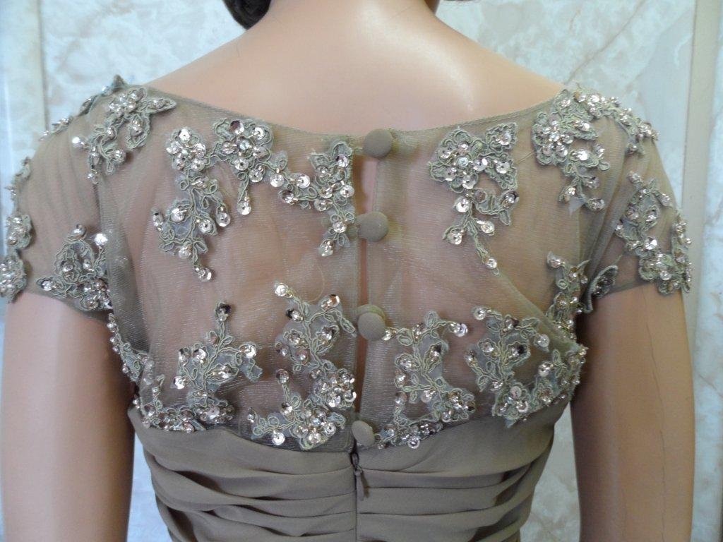 mocha mother of the groom dress