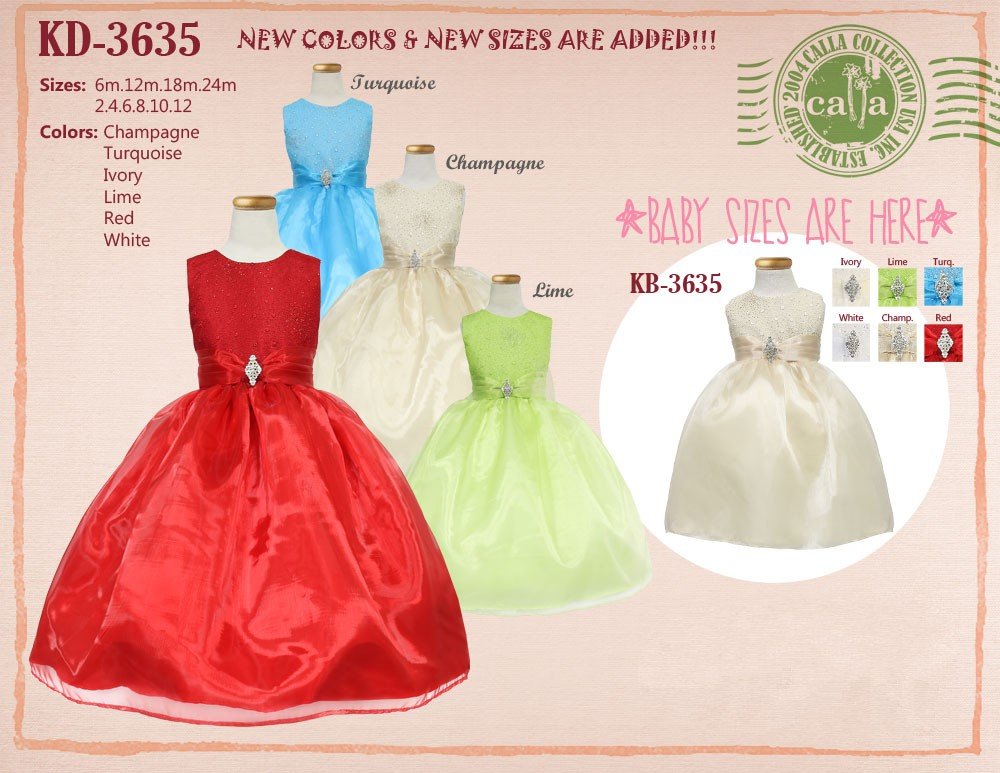 Infant and little girls dresses