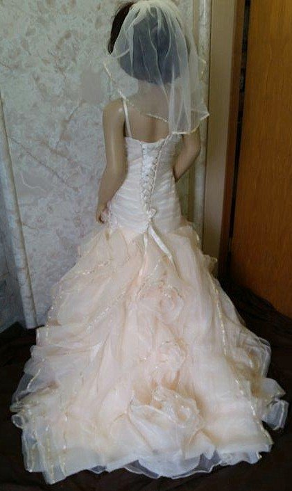 mermaid flower girl dress