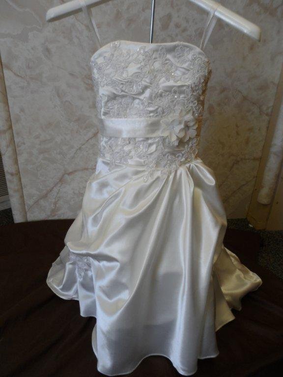 floral beaded wedding bodice