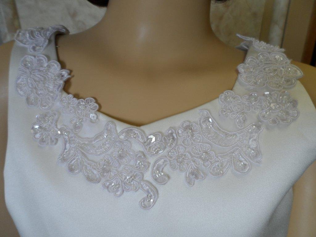 ivory sleeveless flower girl dress