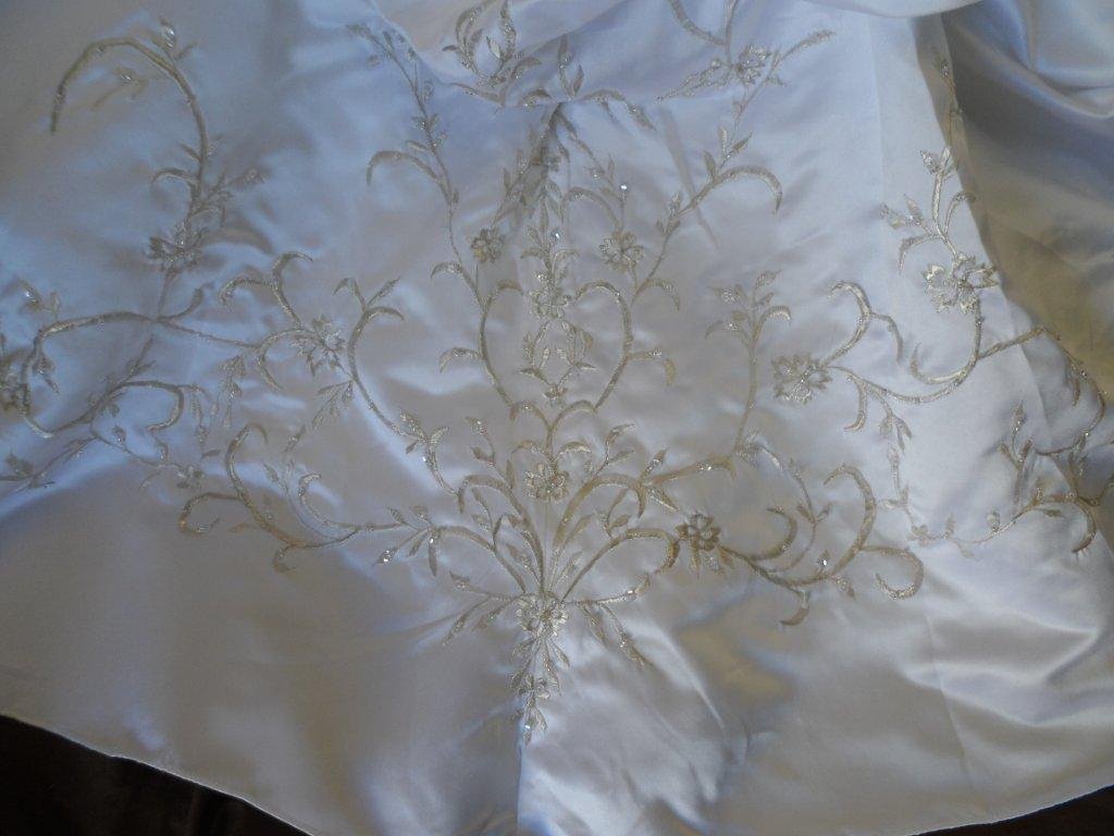 ball gown skirt with pickups