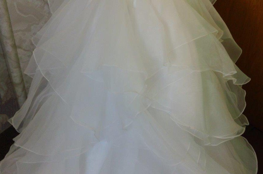 Organza Ruffle Skirt