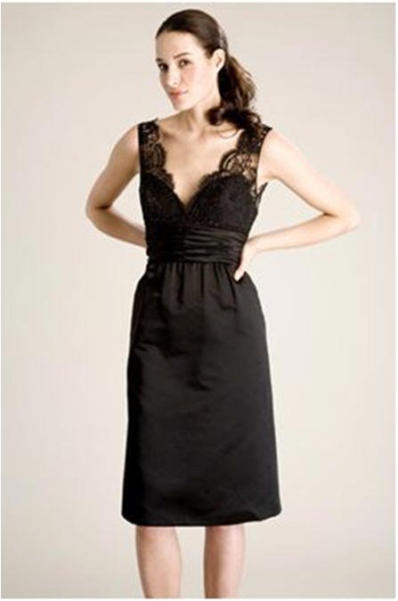 short black dress