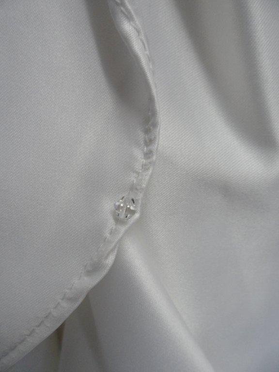 princess ruffle train miniature wedding gown