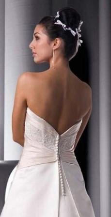 Wedding Dress sweetheart bodice