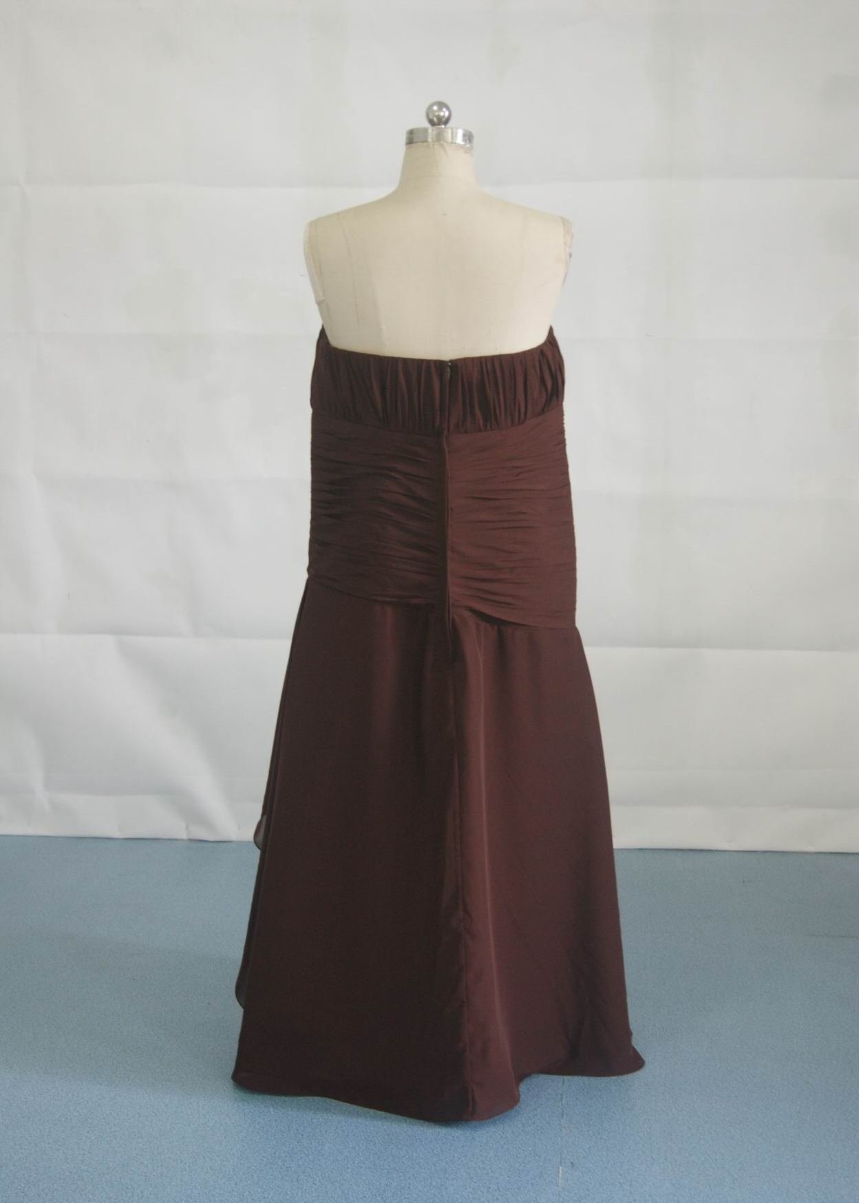 chocolate mother of the brides dress