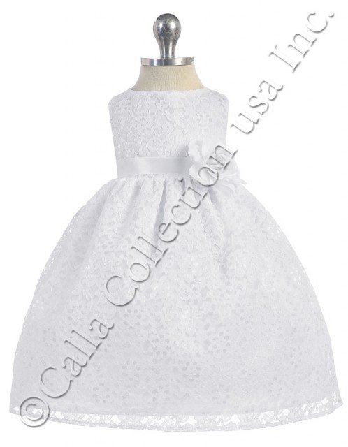 white lace baby special occasion dresses