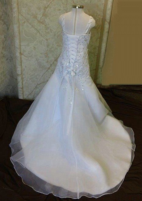 mermaid wedding dresses for flower girls
