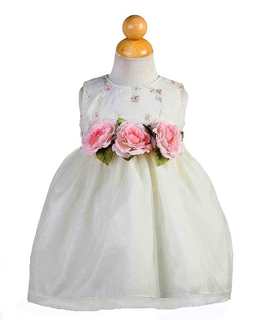 ivory infant dress