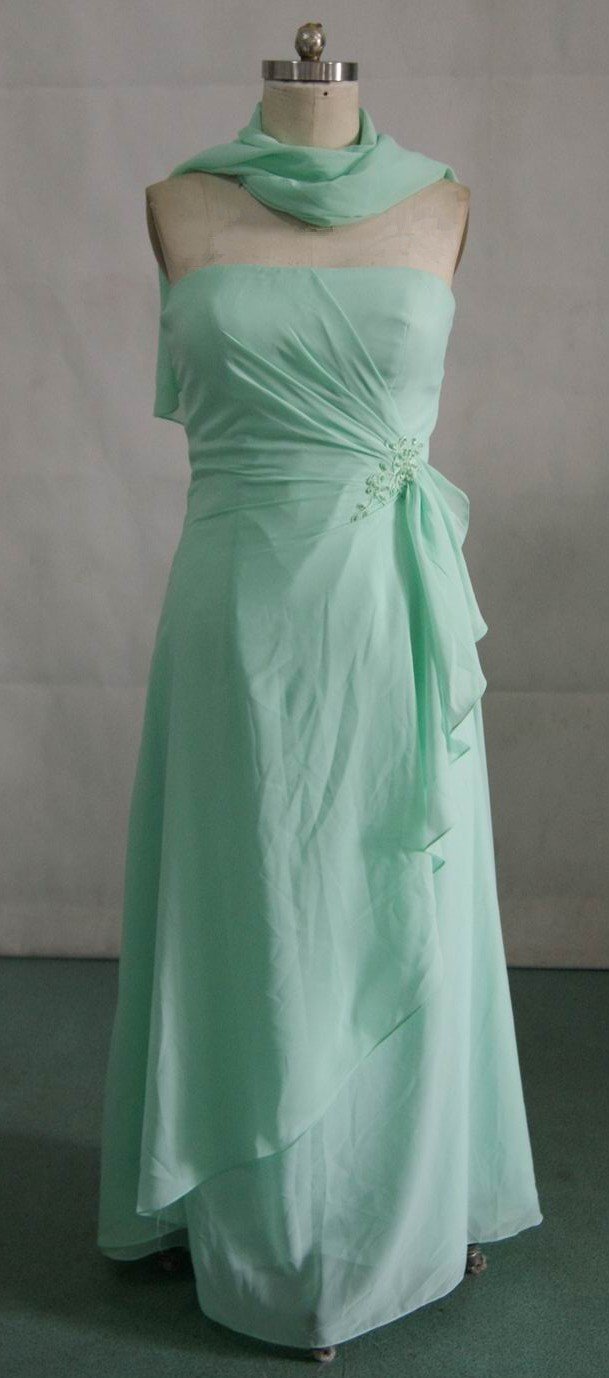 mint green bridesmaid dress