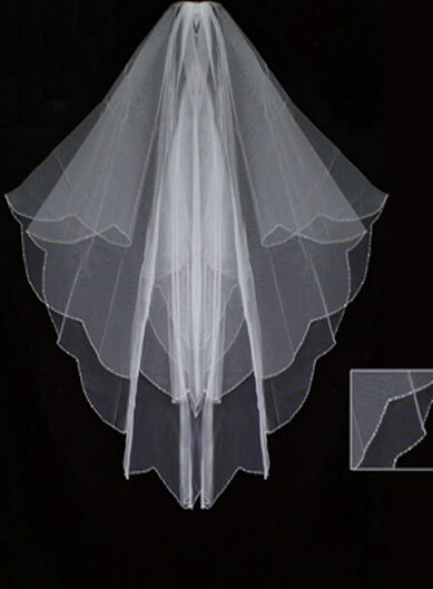 wedding dress veil