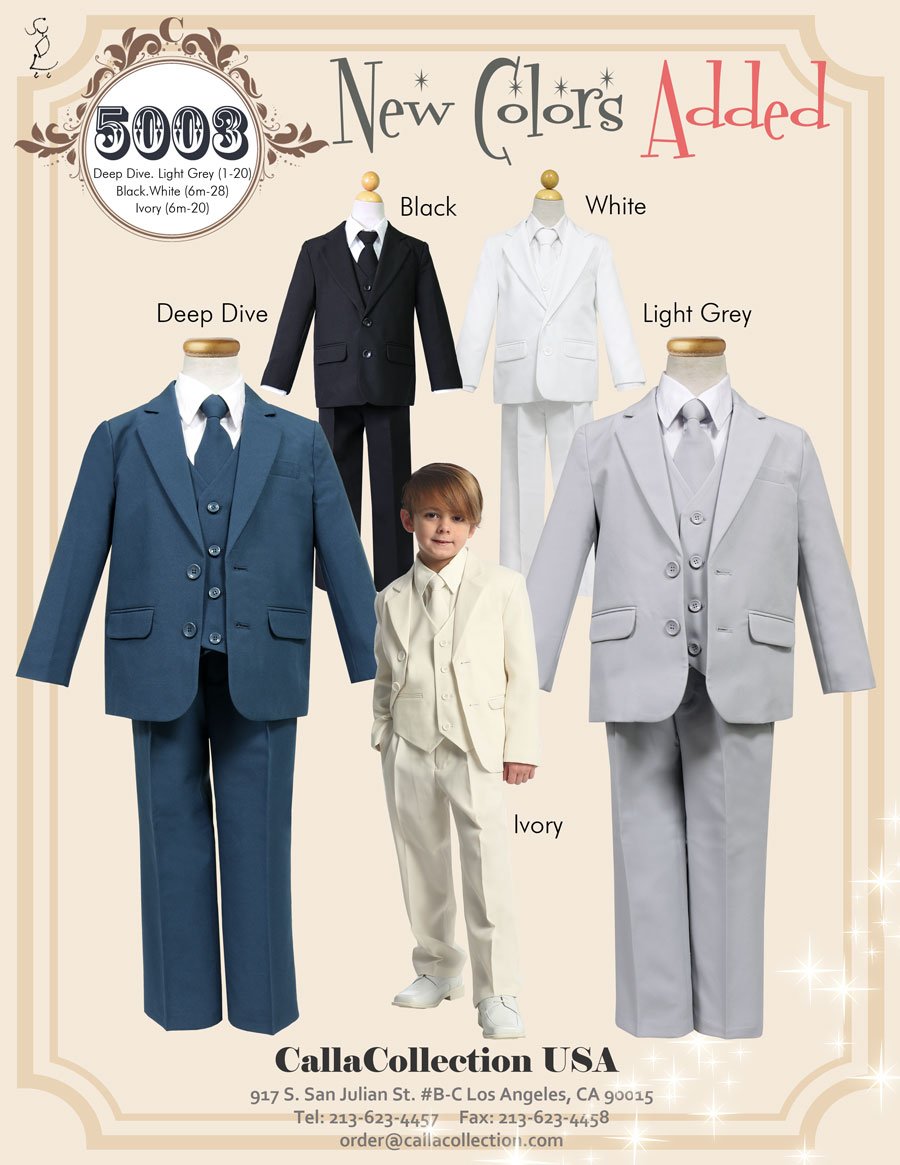 boys navy blue suit