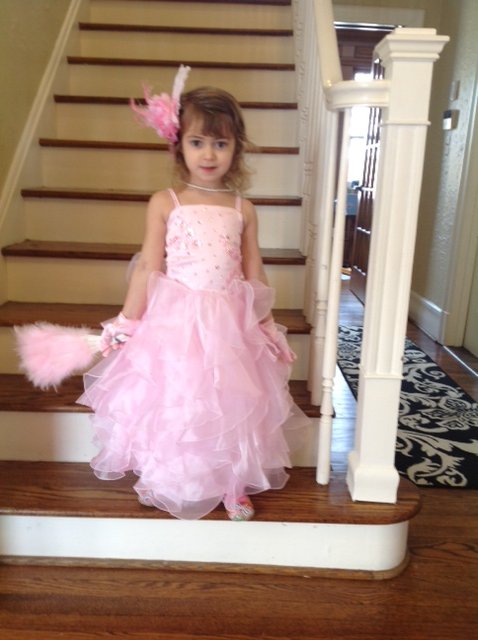 pink prom dresses young girls