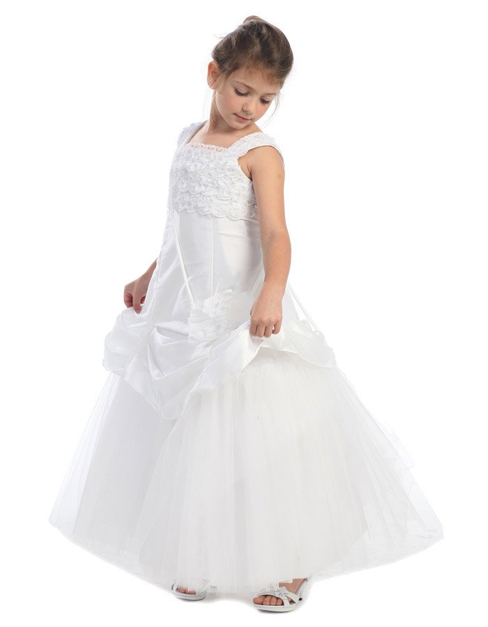 long communion dress