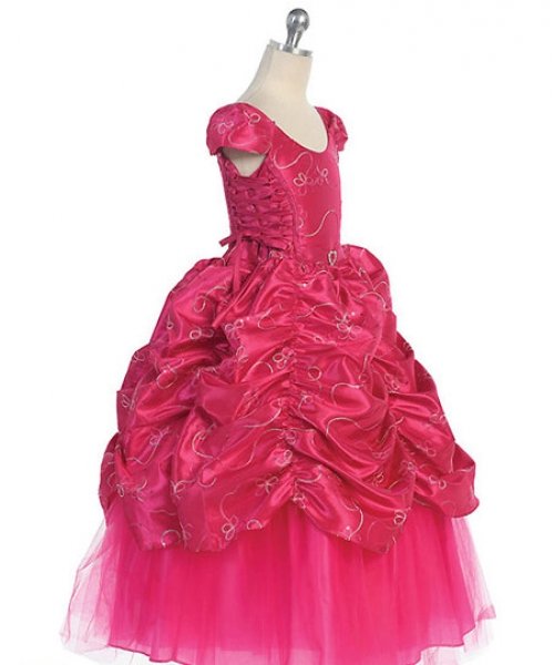 Cinderella Princess style dress with crisscross sides