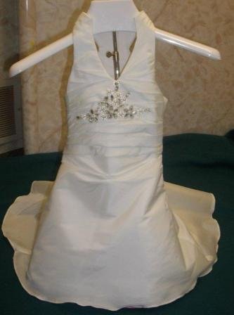 infant to toddler miniature bridal gown