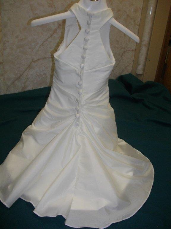miniature version of wedding gown