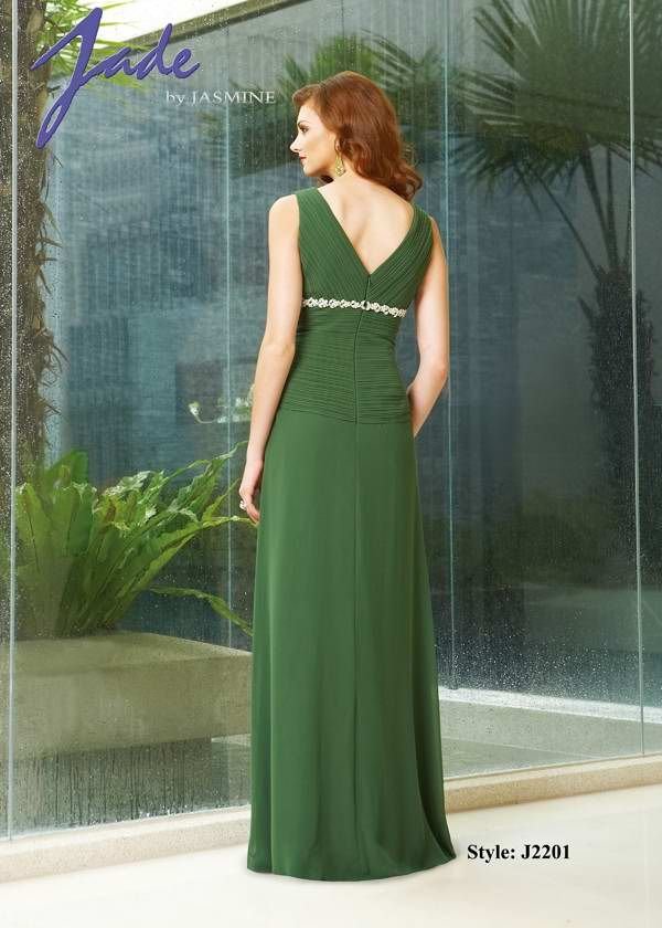 green mother of the bride dresses