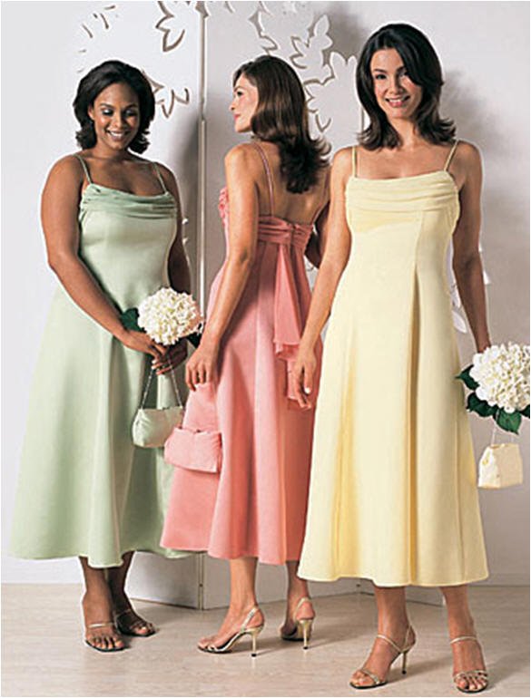pastel bridesmaid dresses