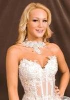 Lace applique see thru bodice wedding gown