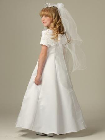 white communion dress size 4 6 8 10 12 14 16