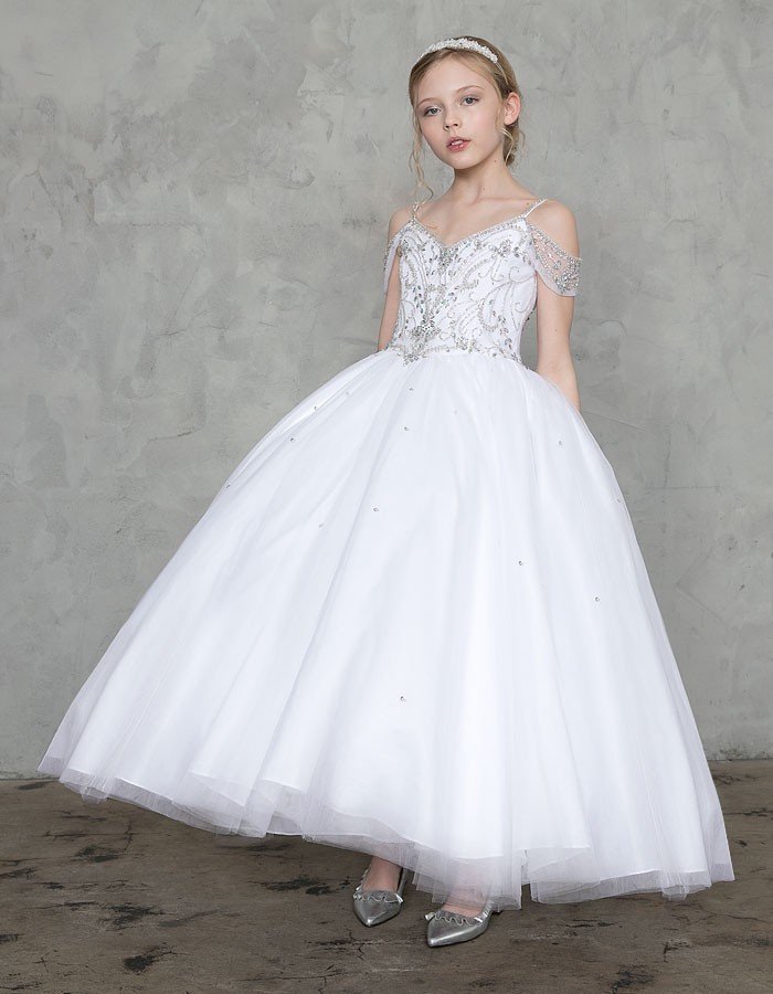 white quinceanera dresses