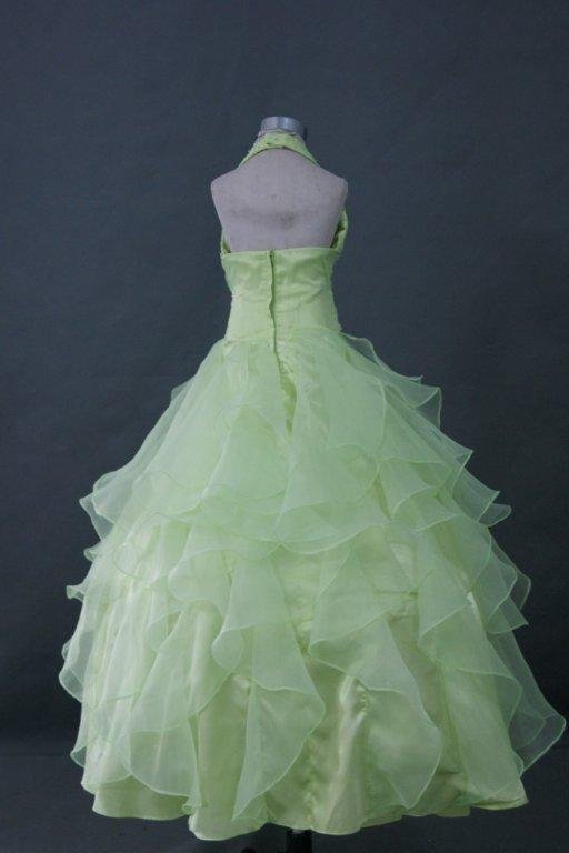 Lime green pageant dresses for teens