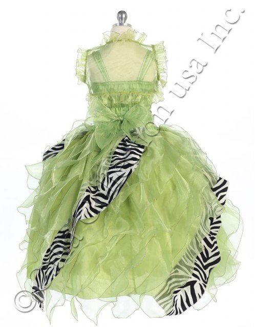 lime Girls Pageant dresses