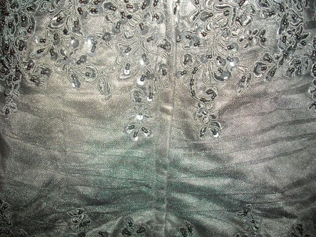 pageant gown sequins and beading