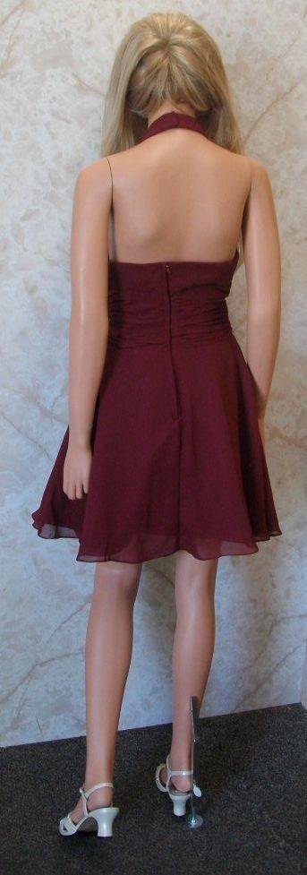 short halter bridesmaid dresses