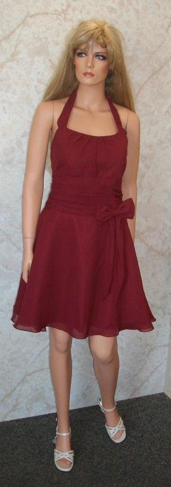 short halter bridesmaid dresses
